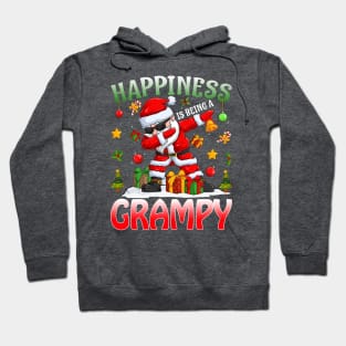 Happiness Is Being A Grampy Santa Christmas Hoodie